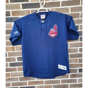 Vintage Cleveland Indians Lofton #7 Jersey Majestic Sz XL Made In USA